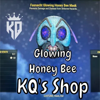 Glowing Honey Bee Mask