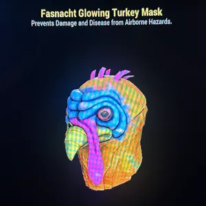 Fasnacht Glowing Turkey