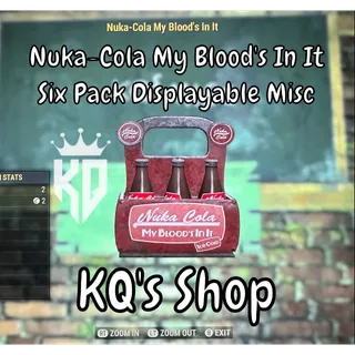 Nuka-Cola My Blood’s In It 6 Pack