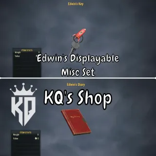 Edwin’s Diary & Key Set