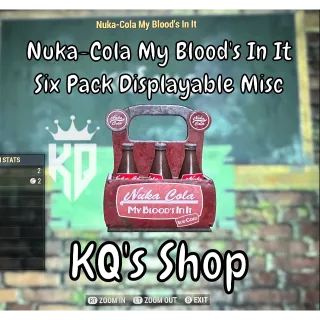 Nuka-Cola My Blood’s In It 6 Pack