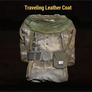 Traveling Leather Coat