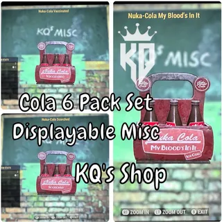 Nuka-Cola 6 Pack Set