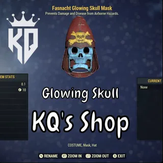 Glowing Skull Mask