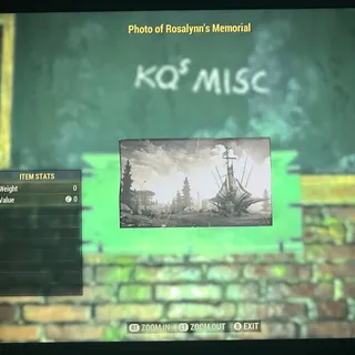 Photo of Rosalynn’s Memorial