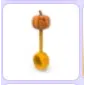 PUMPKIN RATTLE