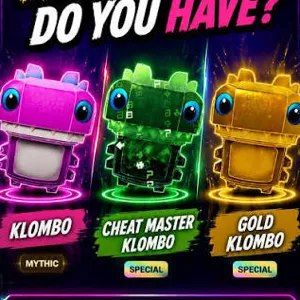 ALL 3 KLOMBO SPRITES