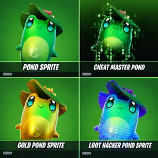 ALL 4 LVL 5 POND SPRITES