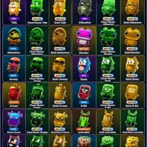 ALL 33 SPRITES LEVEL 5