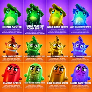 All 12 New Sprites