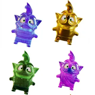 All 4 Bandicoot Sprites