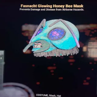 Glowing Honey Bee Mask