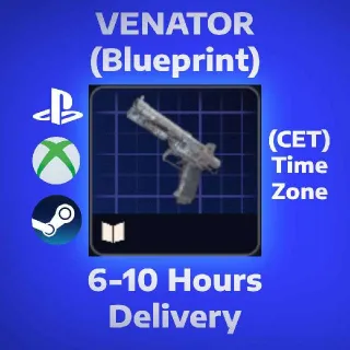 🟢If I'm Online = 1 Hour Delivery. ARC Raiders Venator Blueprint