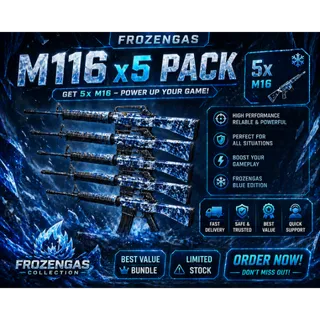 M16 x5 PACK – Power Up Instantly!