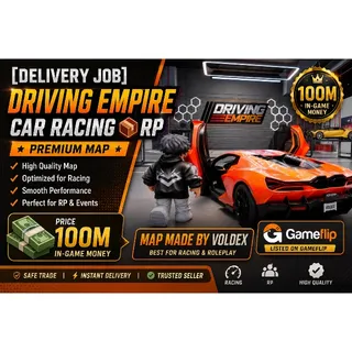 🚚 Account Driving Empire Cash 100M 💰 | Fast Delivery ⚡ | Safe Trade ✅