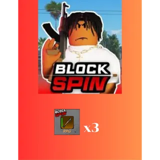RPG BLOCKSPIN x3
