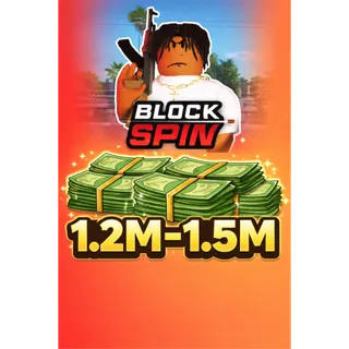 BLOCKSPIN Account money 1.2-1.5m