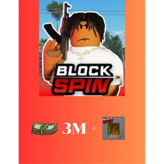 CASH BLOCKSPIN 3M Freetax