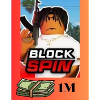  1M CASH BLOCKSPIN FREE TAX