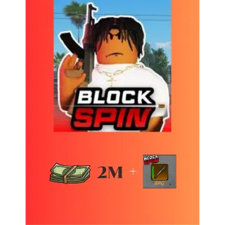 CASH BLOCKSPIN 2M + RPG
