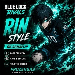 Blue Lock Rival : Rin Style account ⚡️Fast delivery⚡️
