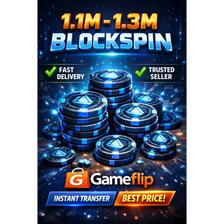 BLOCKSPIN Account money 1.1-1.3m