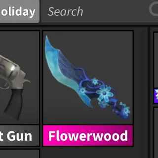 Flowerwood Knife