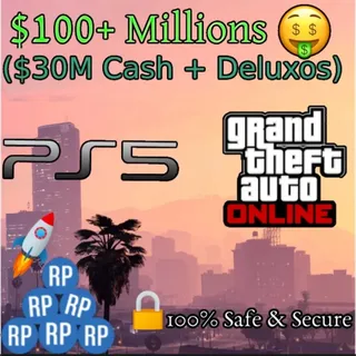 PS5 GTA 5 Account $ + RP