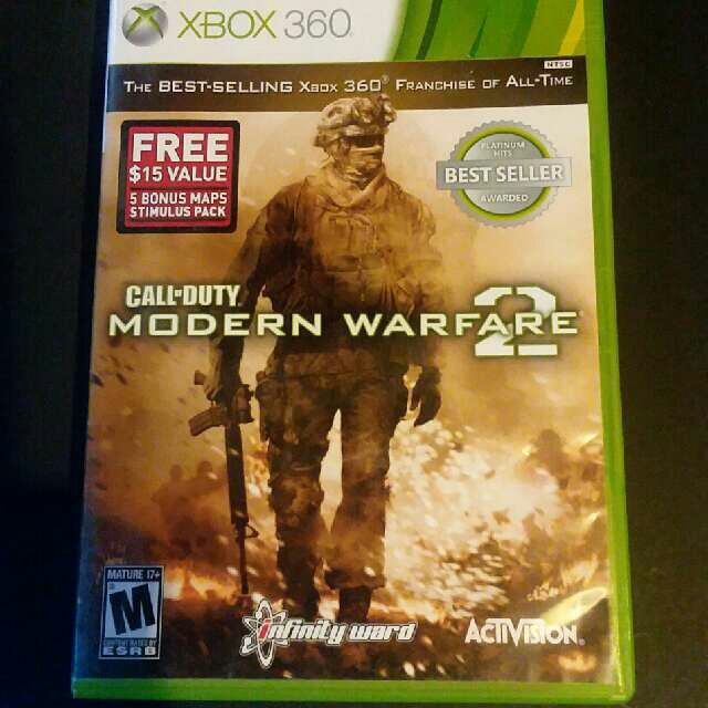 call of duty mw2 xbox 360