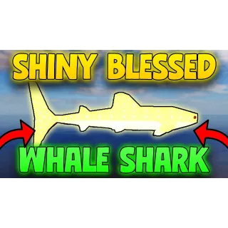 Shiny blessed whale shark 