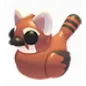 Red Panda Ducky 18x