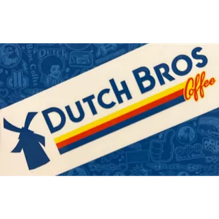 $100.00 USD Dutch Bros - E Giftcard - Instant delivery