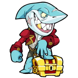 Brawlhalla Shark Attack Thatch