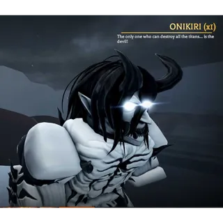 AOTR Onikiri Attack Titan Skin
