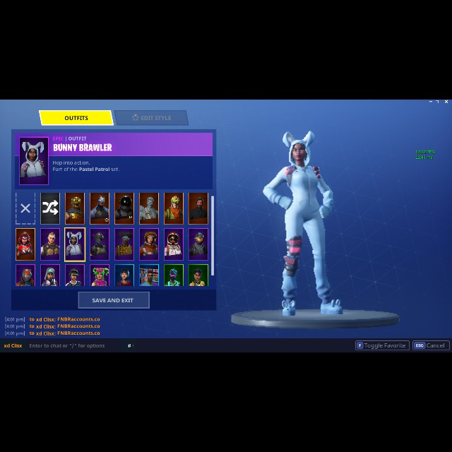 Bundle Stacked Fortnite Account In Game Items Gameflip - selling trading stacked fortnite account for a roblox acc