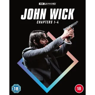 John Wick 4 Movie Bundle 4K Vudu Codes