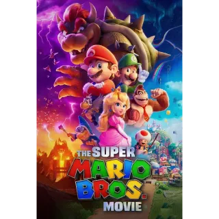 The Super Mario Bros. Movie 4K MA Code