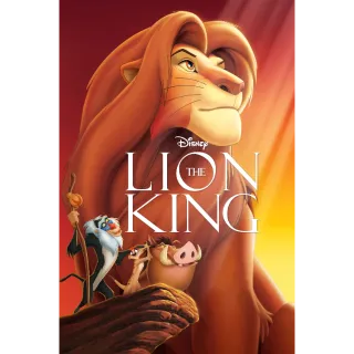 The Lion King Animated HD Google Play Code