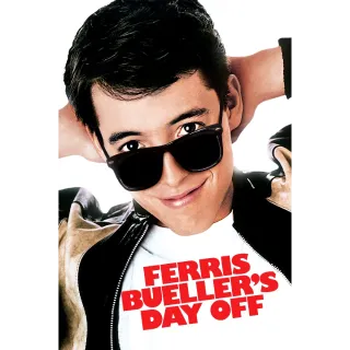 Ferris Bueller's Day Off 4K Vudu or iTunes Code