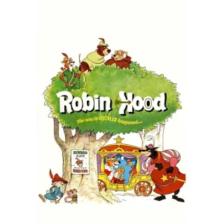 Disney Robin Hood (Animated) HD Google Play Code