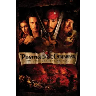 Pirates of the Caribbean: The Curse of the Black Pearl 4K MA Code