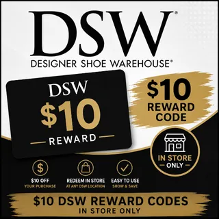 $5.00 DSW Reward Code | Instant Delivery