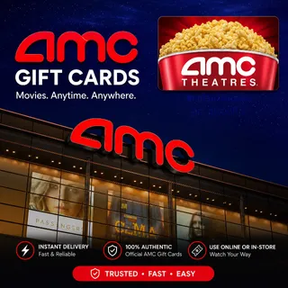 $4.00 AMC Theaters Gift Card