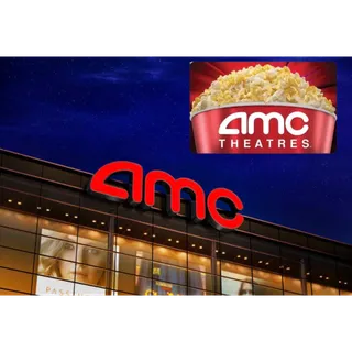 $10.00 AMC Theatre Giftcard