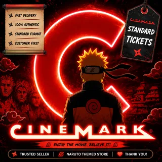 1x Cinemark Movie Tickets (Standard Format)