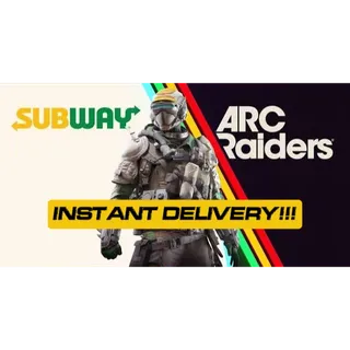 ARC Raiders × Subway Subterranean Outfit + Bonus Items (LIMITED)| Instant Delivery