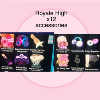 Royale high accessories