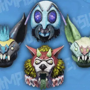 Glowing Mask Set