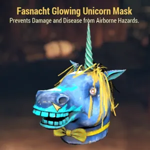 Glowing Unicorn Mask