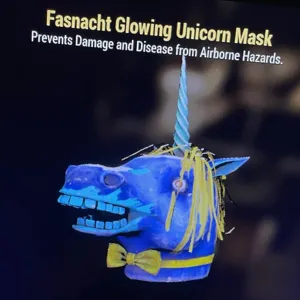 Glowing Unicorn Mask